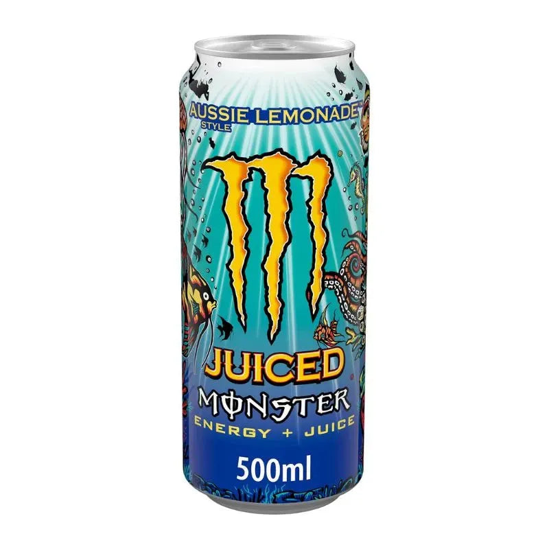 Monster Energy Drink Aussie Lemonade- 500ml-Global Food Hub