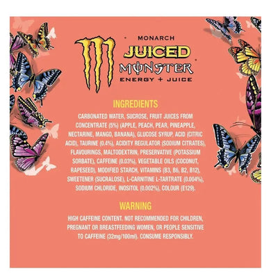 Monster Energy Drink Monarch Juiced Zero - 500ml-Global Food Hub