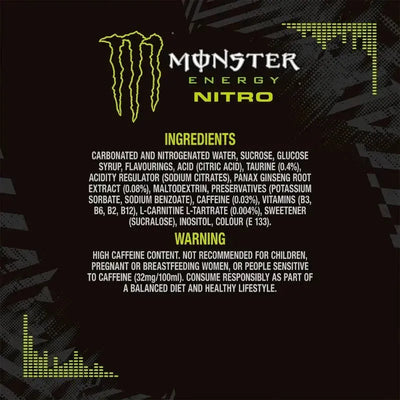 Monster Energy Drink Nitro Cosmic Peach - 500ml-Global Food Hub