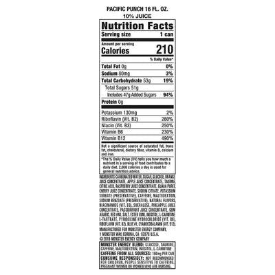 Monster Energy Drink Pacific Punch - 500ml-Global Food Hub