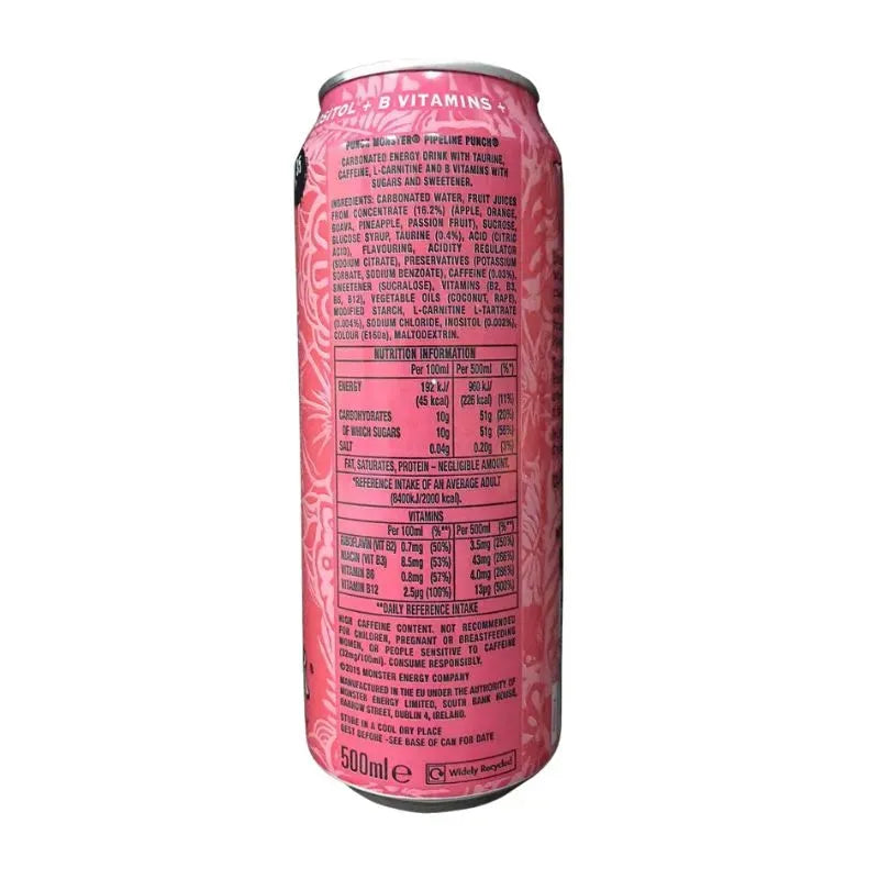 Monster Energy Drink Pipeline Punch - 500ml-Global Food Hub