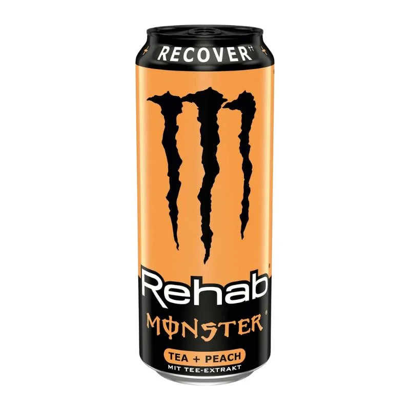 Monster Energy Drink Rehab Tea+Peach - 500ml-Global Food Hub