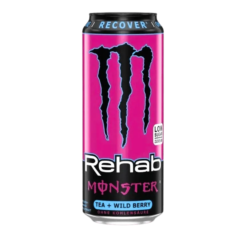 Monster Energy Drink Rehab Tea+Wild Berry- 500ml-Global Food Hub