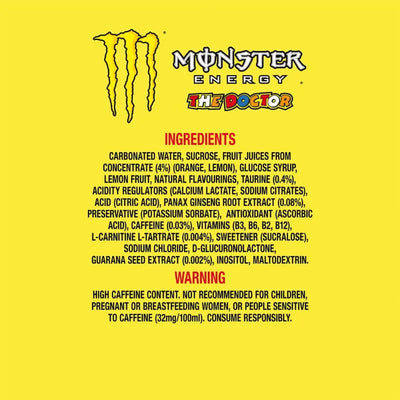 Monster Energy Drink Rossi The Doctor - 500ml-Global Food Hub