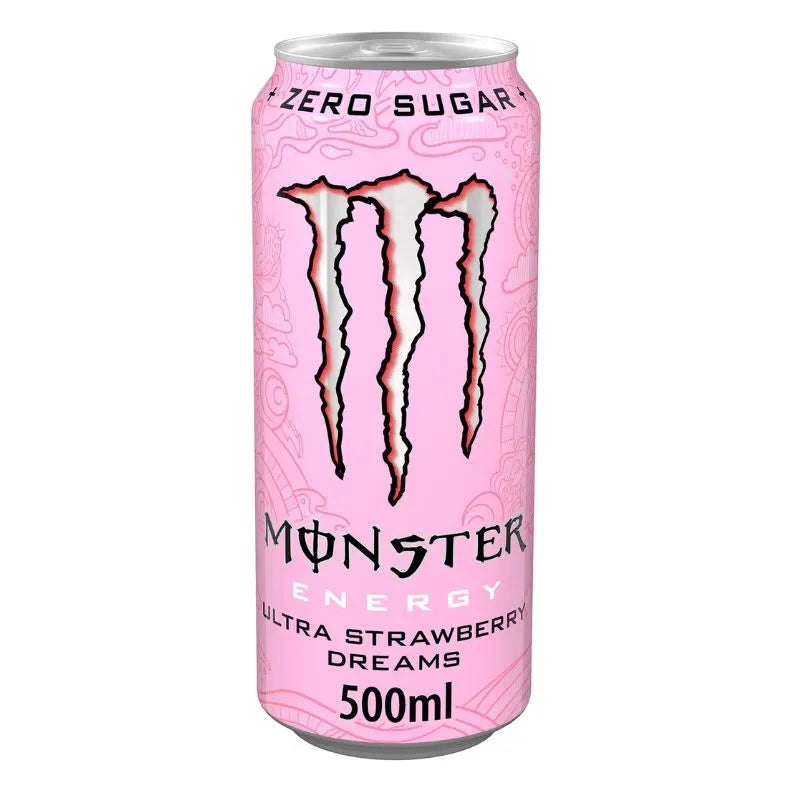 Monster Energy Drink Ultra Strawberry Dreams - 500ml-Global Food Hub