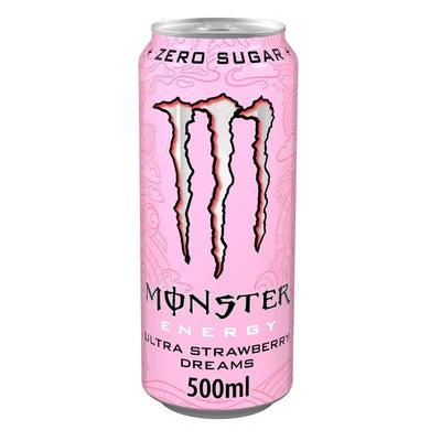 Monster Energy Drink Ultra Strawberry Dreams - 500ml-Global Food Hub