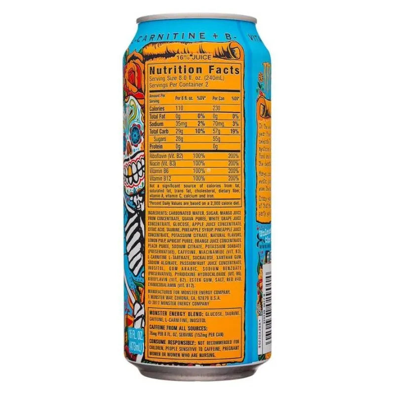 Monster Energy Juice Drink Mango Loco - 500ml-Global Food Hub
