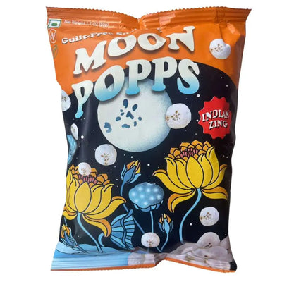 Moon Popps Phool Makhana Indian Zing-50 grams-Global Food Hub
