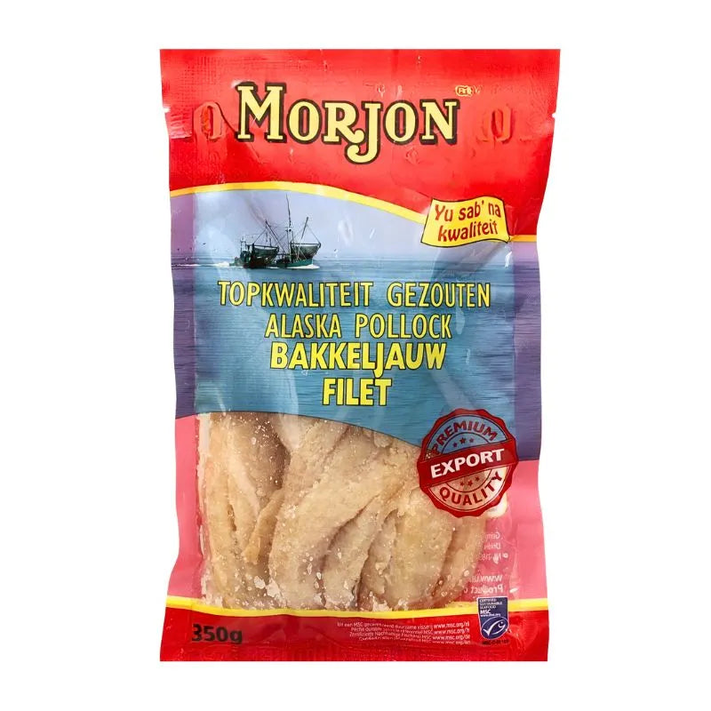 Morjon Gezouten Bakkeljauw / Salted Bacalao Filets - 350g-Global Food Hub
