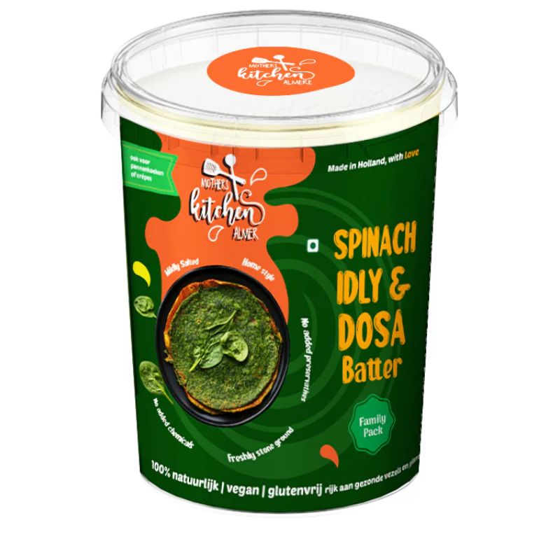 Mother's Kitchen Spinach Idli Dosa Batter - 1kg-Global Food Hub