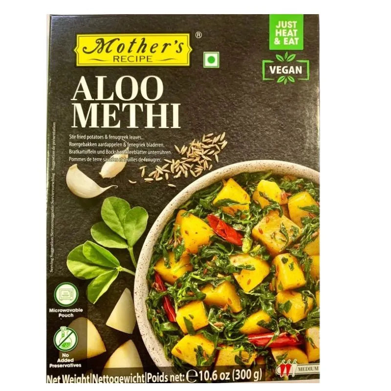 Mother's Recipe RTE Aloo Methi- 300g-Global Food Hub