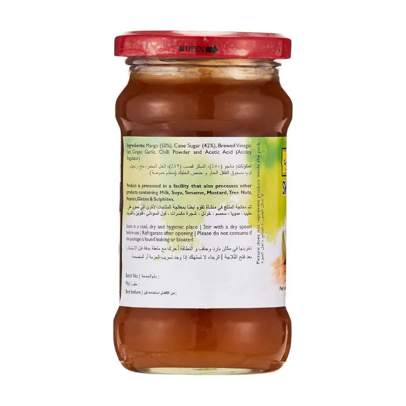 Mother's Recipe Sweet Mango Chutney - 340g-Global Food Hub