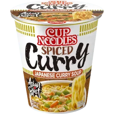 NISSIN Cup Noodle Spiced Curry - 67g-Global Food Hub