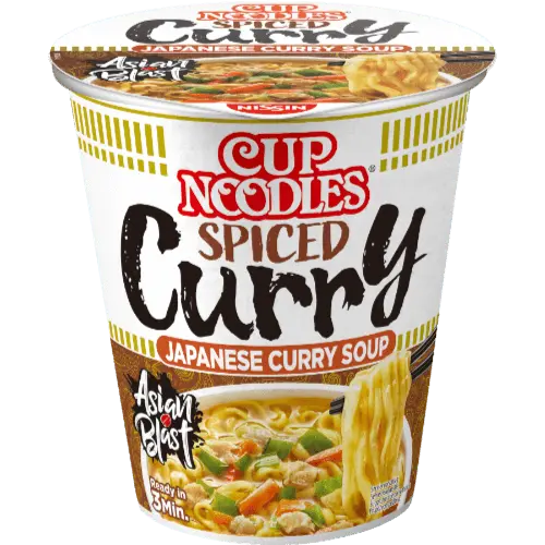 NISSIN Cup Noodle Spiced Curry-67 grams-Global Food Hub