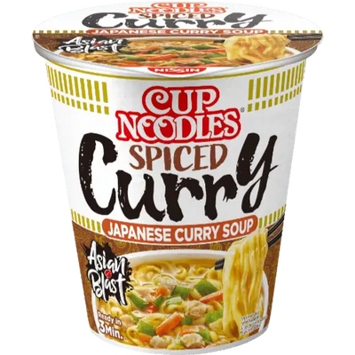 NISSIN Cup Noodle Spiced Curry-67 grams-Global Food Hub
