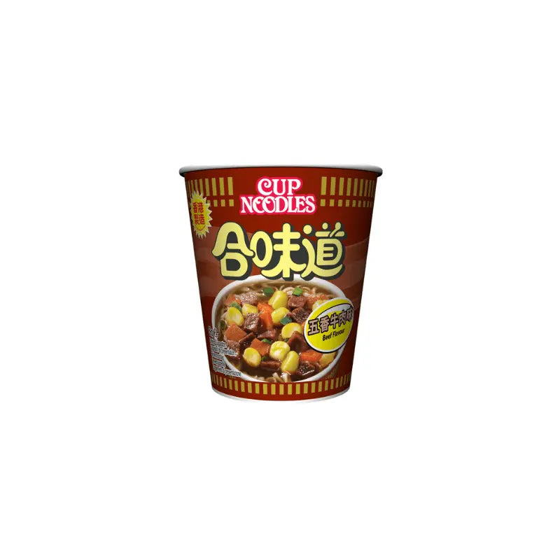NISSIN HONG KONG Cup Noodle Beef-69 grams-Global Food Hub