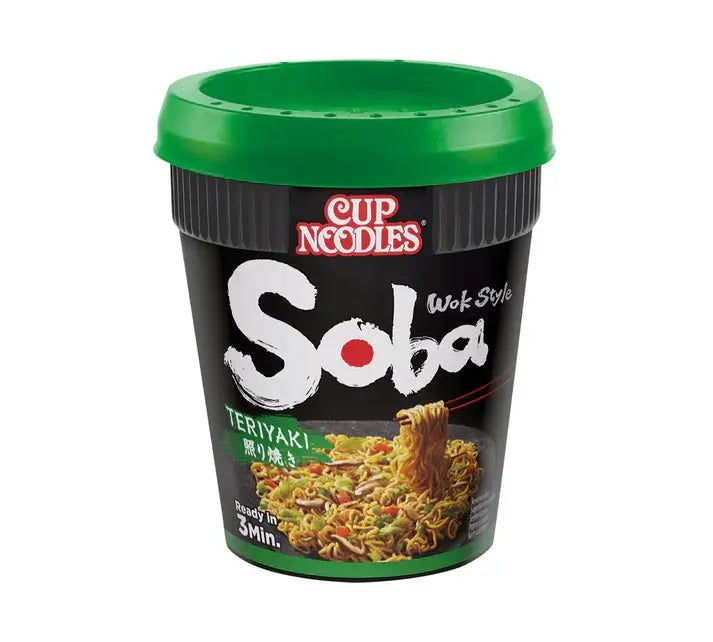 NISSIN, Soba Cup Noodle Teriyaki - 92g-Global Food Hub