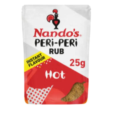 Nando's Hot Peri-Peri Rub - 25g-Global Food Hub