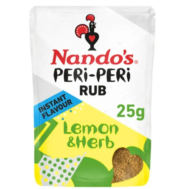 Nando's Lemon & Herb Peri-Peri Rub - 25g-Global Food Hub