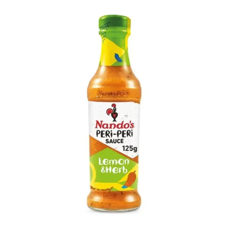 Nando's Peri Peri Sauce Lemon & Herb - 125g-Global Food Hub