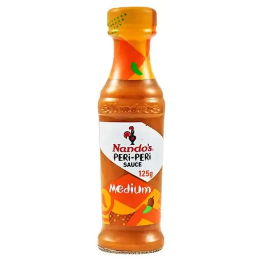 Nando's Peri Peri Sauce Medium Spicy - 125g-Global Food Hub