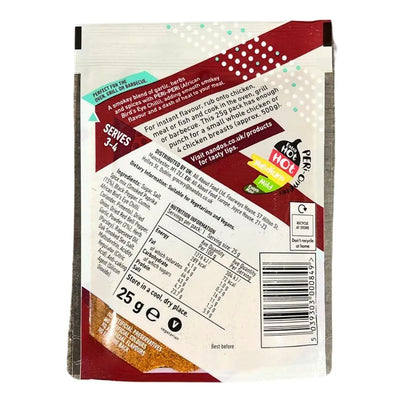 Nando's Smokey BBQ Rub - 25g-Global Food Hub