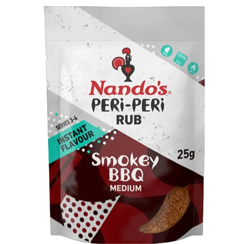 Nando's Smokey BBQ Rub - 25g-Global Food Hub