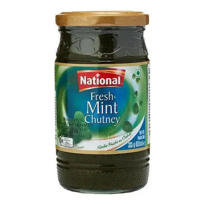 National Fresh Mint Chutney - 325g-Global Food Hub