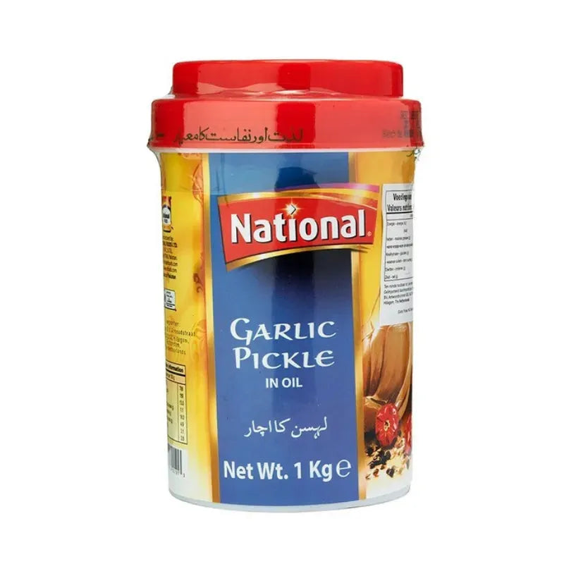 National Garlic Pickle in Oil - 1Kg-Global Food Hub