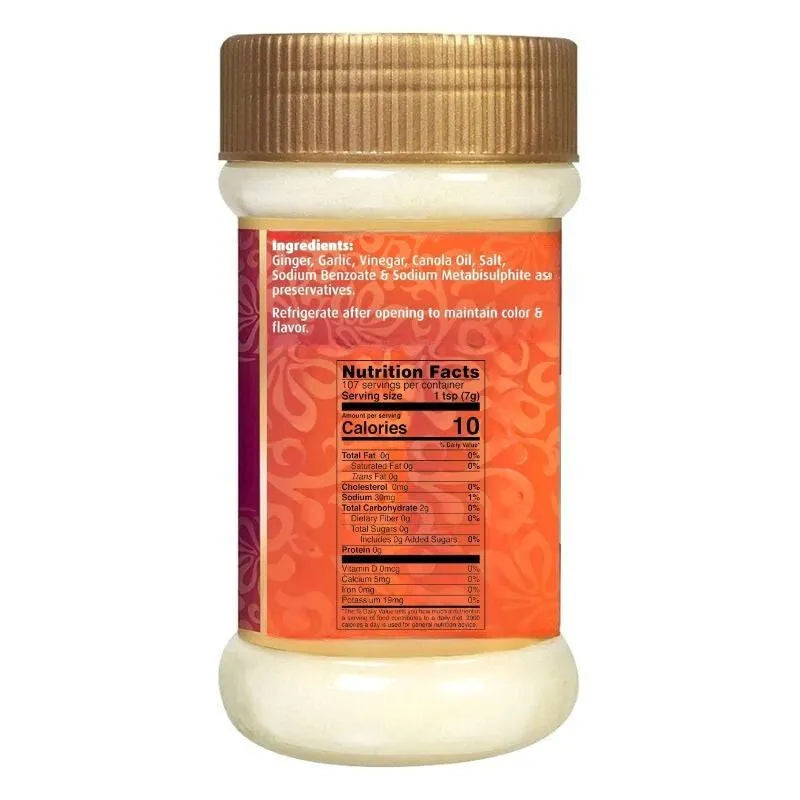 National Ginger & Garlic Paste - 750g-Global Food Hub