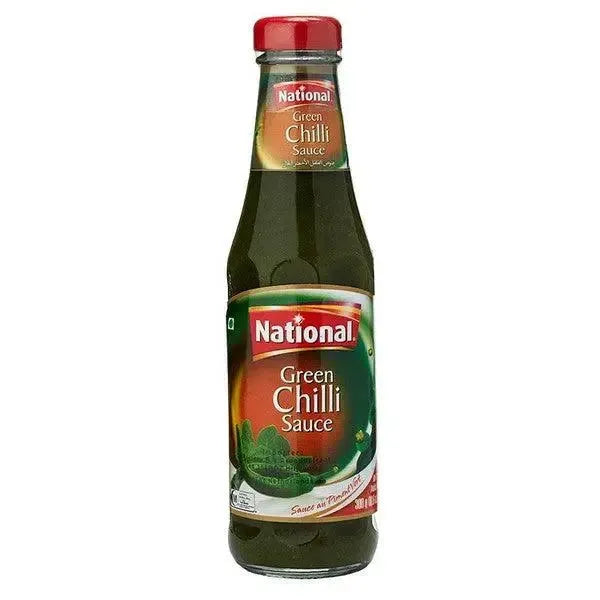 National Green Chilli Sauce - 300g-Global Food Hub
