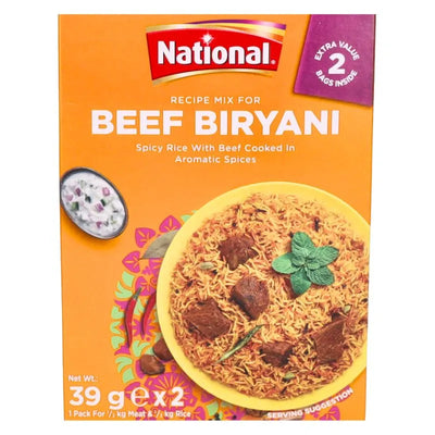 National Spice Mix for Beef Biryani - 78g-Global Food Hub