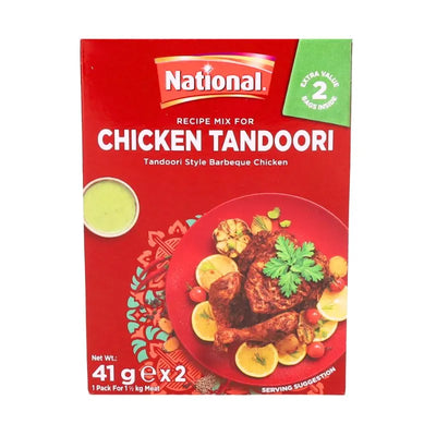 National Spice Mix for Chicken Tandoori - 82g-Global Food Hub