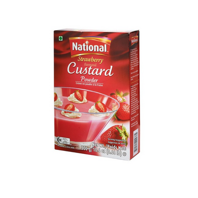 National Strawberry Flavoured Custard Powder-Global Food Hub