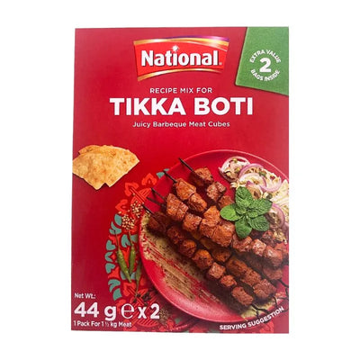 National Tikka Boti Recipe Mix - 88g (44gX2)-Global Food Hub