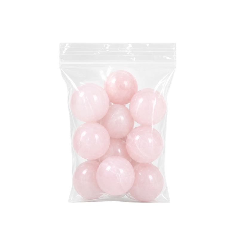 Natural Rose Quartz Tumbled Stones - Pack of 200g-Global Food Hub