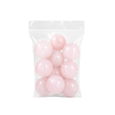 Natural Rose Quartz Tumbled Stones - Pack of 200g-Global Food Hub