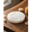 Natural Selenite Crystal Charging Plate with Metatron’s Cube Sacred Geometry-Global Food Hub