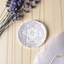 Natural Selenite Crystal Charging Plate with Metatron’s Cube Sacred Geometry-Global Food Hub