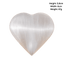 Natural Selenite Heart Crystal Stone - Big-Global Food Hub
