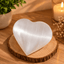 Natural Selenite Heart Crystal Stone-Global Food Hub