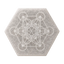 Natural White Selenite Hexagon Plate – Metatron’s Cube Engraved-Global Food Hub