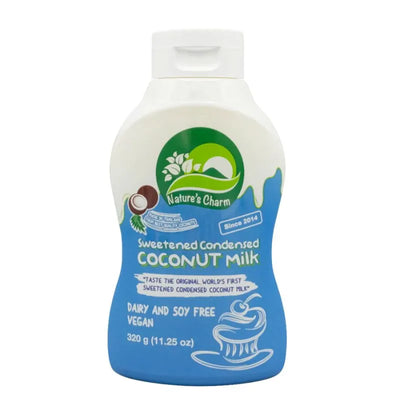 Nature's Charm Condensed Coconut Milk Squeeze Bottle - 320g-Global Food Hub