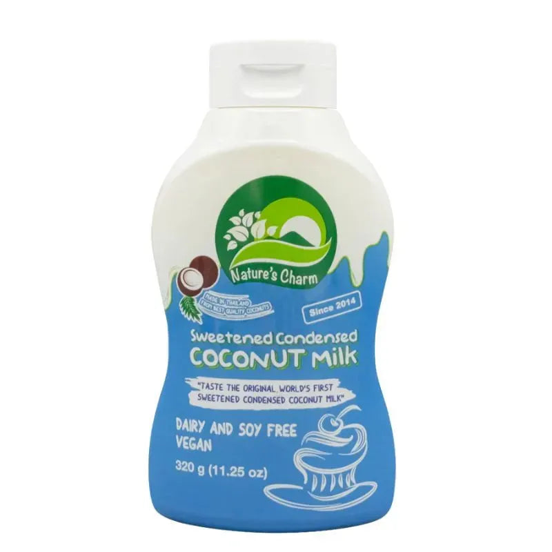 Nature's Charm Condensed Coconut Milk Squeeze Bottle - 320g-Global Food Hub