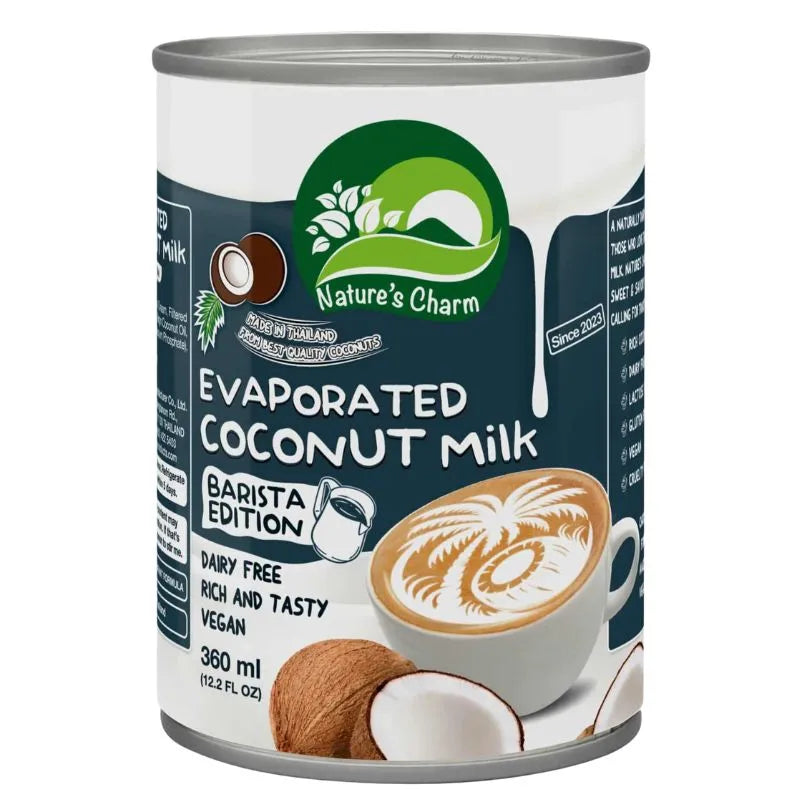 Nature's Charm Evaporated Coconut Milk Barista Style - 360ml-Global Food Hub