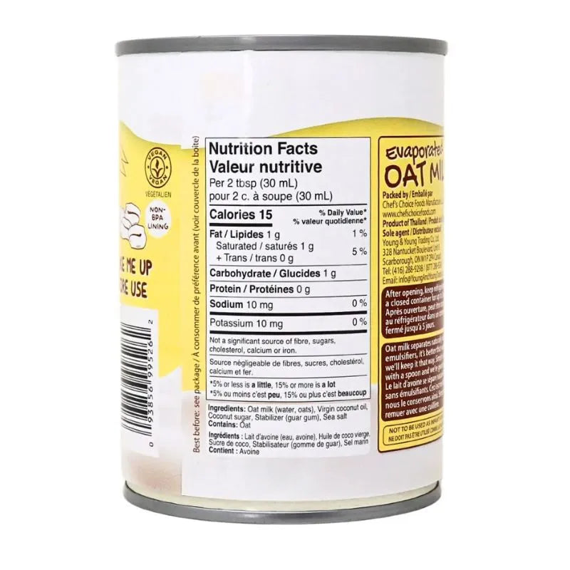 Nature's Charm Evaporated Oat Milk - 360ml-Global Food Hub
