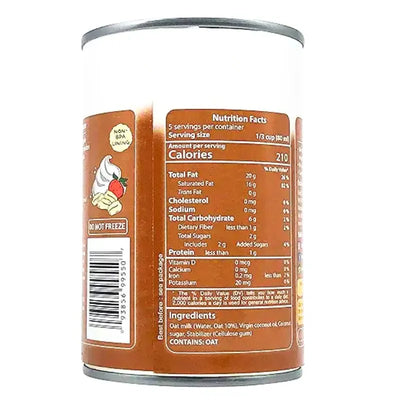 Nature's Charm Oat Whipped Cream / Slagroom - 400ml-Global Food Hub