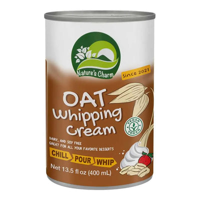 Nature's Charm Oat Whipped Cream / Slagroom-400 grams-Global Food Hub