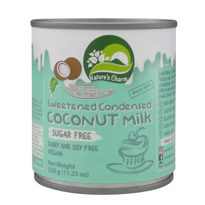 Nature's Charm Sugarfree Condensed Coconut Milk - 320g-Global Food Hub