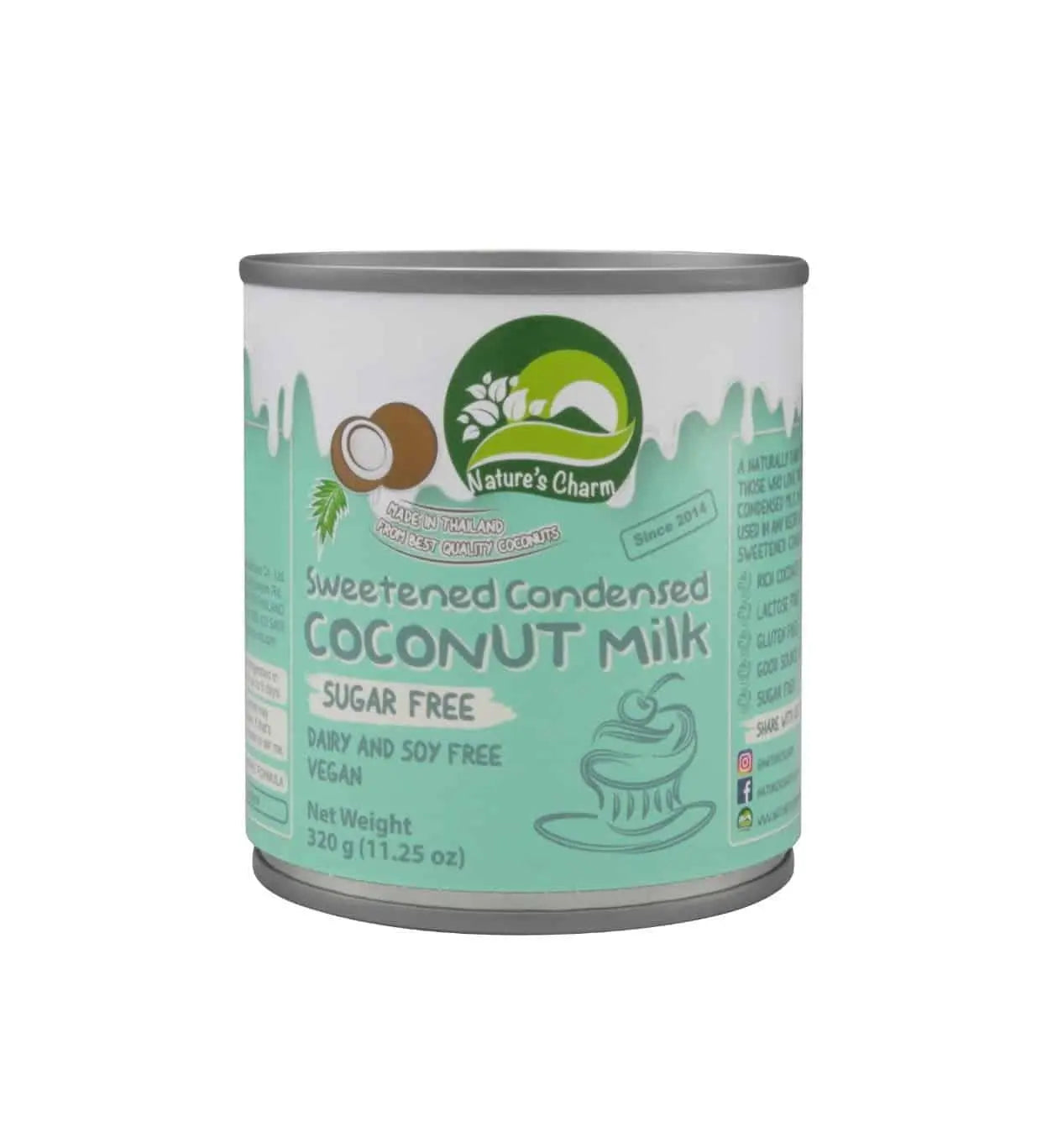 Nature's Charm Sugarfree Condensed Coconut Milk-320 grams-Global Food Hub